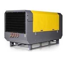 Промышленный винтовой компрессор Comprag DACS 10S на опорах